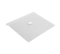 Cocoarm Tabla de Cortar Acrílica, Tabla de Cortar de Cocina Transparente en Acrílico con Puntos de Silicona Antideslizantes, de Transparente para Preparación de Pasteles de Carne y Pan de Frutas y