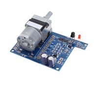 Cocoarm Tablero de Ajuste de Control de Volumen de Control Remoto, Tablero de de Volumen de Microcomputadora PCB con Potenciómetro de 50 K, Optimización de Señal de Preamplificador de Doble Canal para