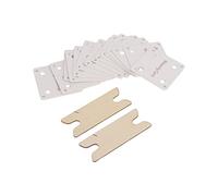 Cocoarm Tablet Weaving Cards Weaving Cards Handmade Weaving Cards Smooth Paper and Composite Wood Cards for Craft Weaving Lovers Tarjetas para Tejer con Tabletas Tarjetas para Tejer