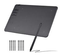 Cocoarm Tableta Gráfica Tableta de Dibujo Digital 16384 Presión Sin Batería Stylus 10 Teclas de Acceso Directo 9,8 X 6,1 Pulgadas para Artistas Diseñadores Enseñanza en Línea (1)