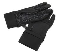 Cocoarm Táctiles para Clima Frío, Tejido Térmico con Cuero de PU | Exterior impermeable de nailon y SBR, interior cepillado para mayor calidez, yemas de los dedos antideslizantes, uso para