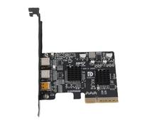 Cocoarm Tarjeta de Expansión Tipo C Tarjeta PCIe USB3.0 con Chip ASM3142 10Gbps DisplayPort 4K 60Hz FR4 PCB para PC de Escritorio X4 X8 X16