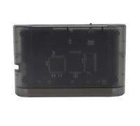 Cocoarm Tarjeta de Juego Retro 3000 en 1 para Mega Drive, Tarjeta de Memoria de 8GB, Compatible con Consolas de Juegos Genesis y Master System (Negro transparente)