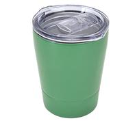 Cocoarm Taza de Acero Inoxidable Taza de café de Metal con Aislamiento Al Vacío de Doble Pared 260 Ml 8 Oz con Tapa para Uso en el Hogar y la Oficina Manos Pequeñas Café Beber Leche (GREEN)
