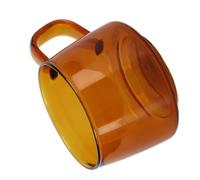 Cocoarm Taza de café de Vidrio de Borosilicato, Resistente a Altas Temperaturas, Cómodo, Perfecta para Bebidas Frías o Calientes, Capacidad de 250 Ml, Ideal para café de la Mañana o té de la Tarde