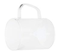 Cocoarm Taza de café de Vidrio Transparente, Taza de Leche con Alto Contenido de Borosilicato, 350 Ml con Asa para Bebidas Frías y Calientes, Estrella de Cinco Puntas, té, Agua, café con Leche, Uso