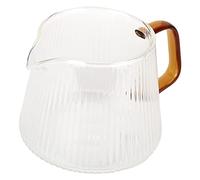 Cocoarm Taza de café Taza de café Transparente de Vidrio de Borosilicato Alto con Asa de té Transparente Espesada de 14 a 302 °F para el Hogar, Cocina, Cafetería, Barra de té (500ML)