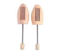 Cocoarm Tazón y Soporte de Zapatería de Formación de Madera -anti -dede, 2 Portavasos para Zapatos con una Columna de Primavera, para Mantenimiento y Protección de Zapatos, Adapta los de Hombres (45