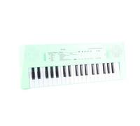 Cocoarm Teclado de Piano de 37 Teclas, Piano Eléctrico de Plástico con Micrófono 2 Tonos 16 Canciones 4 Ritmos, Teclado de Música Portátil con USB o Batería para Niños Principiantes (GREEN)