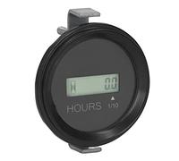 Cocoarm Temporizador Remoto de Excavadora ABS LCD Contador de Horas Medidor 12 a 36 V 0 a 99999,9 H Almacenamiento de Datos Reiniciable para Operadores de Excavadoras Monitoreo de Equipos y (nuevo