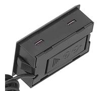 Cocoarm Termómetro Electrónico Integrado, Medidor de Temperatura Digital ABS con Pantalla LCD, Sonda Impermeable de 3.3 Ft, -58 °F a 158 °F, para Monitoreo de Plantas de Terrario de Contenedor de