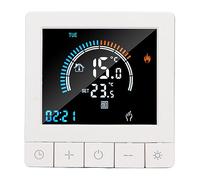 Cocoarm Termostato Inteligente Programable, Termostato Inteligente LCD, Carcasa Retardante de Llama para PC, 41 X 86 X 86 Mm, Configuración de 41 A 140 F, Pantalla LCD, Control de 16 A para (WiFi,