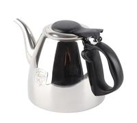 Cocoarm Tetera de acero inoxidable, placa de inducción, hervidor de agua, cafetera de acero inoxidable, vitrocerámica eléctrica, hervidor de agua, tetera de hotel para placas de inducción y vitrocerám