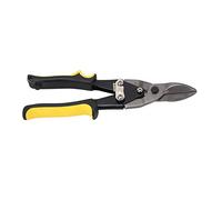 Cocoarm Tijeras de Aviación Multiusos de Acero con Alto Contenido de Carbono, Herramienta Manual de Corte Recto con Pestillo de Resorte Oculto y Orificio para Colgar para Chapa, Cuero, Plástico y