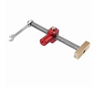 Cocoarm Tornillo de Banco para Carpintería de Latón y Acero Inoxidable, Abrazadera de Banco de 0 a 120 Mm, Sujeción Rápida, Sujeción Fuerte para Enrutamiento, Aserrado, Perforación, Carpinteros (20MM)