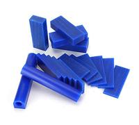 Cocoarm Tubo de Cera Azul Premium para Hacer Joyas sin Esfuerzo, Acabado Suave con una Hoja de Cera de 15 Piezas para Crear y Diseñar Anillos, Tubo de Azul, de Anillo de Joyería, Grabado en la Hoja