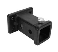 Cocoarm Tubo Receptor de Enganche de Remolque de 2 Pulgadas Tubo Receptor de Remolque Universal con Superficie de Plástico Pulverizado Diámetro Interior de Apertura Cuadrada de 52 X 52