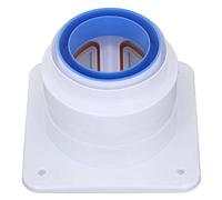 Cocoarm Válvula de Retención para Campana Extractora Válvula de Retención de Humos de Cocina ABS para Tubos de 80 a 110 Mm Sello de Cierre Automático Universal Bloque de Olores para Cocina Baño