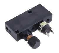 Cocoarm Válvula Dosificadora de Freno Ajustable, Regulador de Presión de Aluminio, Control de Polarización del Freno Trasero para Muscle Cars y Compatibilidad con 442 GS 1964 a 1972