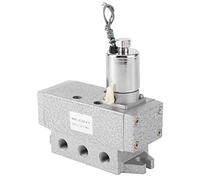 Cocoarm Válvula Solenoide Eléctrica de 2 Posiciones y 5 Vías Válvula Solenoide Neumática de Aleación de Aluminio G1 8 Pulgadas K25DH 6 H Conmutación Rápida 0.04s Alto Flujo para Control de Aire