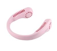Cocoarm Ventilador de Cuello USB Ventilador de Cuello Portátil ABS con 3 Velocidades Diseño sin Aspas de bajo Ruido Batería Recargable de Larga Duración para Compras, Viajes, Deportes, Oficina en