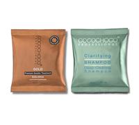 Cocochoco Gold - Kit de tratamiento capilar con queratina brasileña de 50 ml y champú aclarador de 50 ml