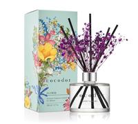 Cocod'or COCODOR Difusor de Varillas con Flores secas/Lavanda de Jardín (Garden Lavender) / 200ml / Ambientadores de Hogar, Ambientador Varillas, Regalo Madre Profesora, Regalo Día del Madre