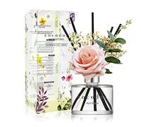 COCODOR Difusor de Varillas con Rosa/Brisa de Abril (April Breeze) / 200ml / Ambientadores de Hogar, Ambientador Varillas, Regalo Madre Profesora, Regalo Día del Madre