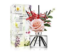COCODOR Difusor de Varillas con Rosa/Cereza Negra (Black Cherry) / 200ml / Ambientadores de Hogar, Ambientador Varillas, Regalo Madre Profesora, Regalo Día del Madre