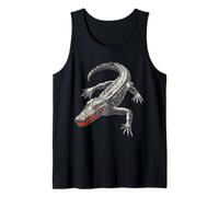 Cocodrilo Animal Obra Gráfica Cocodrilo Camiseta sin Mangas