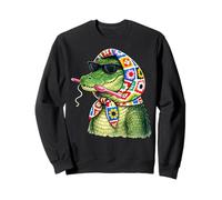 Cocodrilo Cocodrilo Granny Square Crochet Yarn Crocheting Sudadera