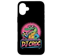 Cocodrilo Dj Con Amor A La Música Para Eventos Carcasa para iPhone 16 Plus