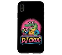 Cocodrilo Dj Con Amor A La Música Para Eventos Carcasa para iPhone XS Max