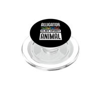 Cocodrilo es mi espíritu Animal Divertido cocodrilo PopSockets PopGrip para MagSafe