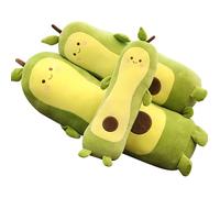 Cocodrilo pera verde aguacate simulación de aguacate de peluche muñeca almohada para dormir muñeca almohada juguete (clause larga 65 cm)