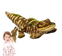 Cocodrilos de peluche - Peluches de 48 cm Juguete Realista Cocodrilos Carin | Animal Salvaje De Dibujos Animados, Peluch Único Juguetes Modelo Muñecas Adorables Cocodrilos Cojín