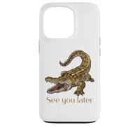 Cocodrilos Gracioso hasta Luego Cocodrilo Carcasa para iPhone 13 Pro