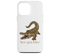 Cocodrilos Gracioso hasta Luego Cocodrilo Carcasa para iPhone 13 Pro MAX