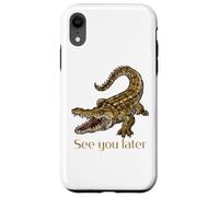 Cocodrilos Gracioso hasta Luego Cocodrilo Carcasa para iPhone XR