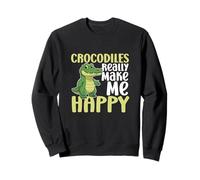 Cocodrilos Make Me Happy You Not So Much Funny Cocodrilo Sudadera