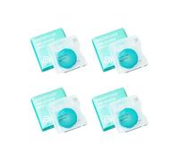 COCOFLOSS Coconut-Oil Infused Woven Dental Floss | Mint | Dentist-Designed | Vegan and Cruelty-Free | 8 month Supply (32 Yds x 4 Units)