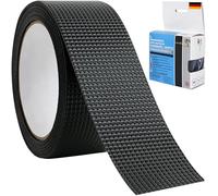 cocofy Cinta adhesiva multiusos antideslizante de goma, color negro, 5 x 301 cm, no abrasiva, resistente al agua, sin BPA [novedad 2025]