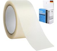 cocofy Cinta adhesiva multiusos antideslizante de goma, transparente, 5 x 300 cm, no abrasiva, resistente al agua, sin BPA [novedad 2025]