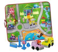 Cocomelon Alfombra de Suelo C/Mapa Ciudad + 4Accs