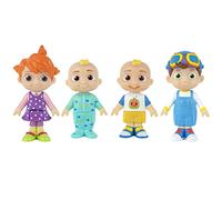 CoComelon CMW0169 - Juego de 4 Figuras Oficiales móviles para niños a Partir de 3 años