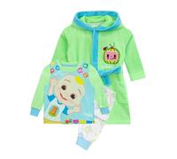 CoComelon Conjunto de Bata y Pijama Pijama JJ para Niños | Bata de Forro Polar para Niños | Azul | 5-6 Años