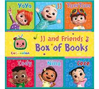 CoComelon: JJ & Friends Box of Books: Learn about JJ and friends with this box of 9 early-learning illustrated board books for children aged 1, 2 3 and 4 years