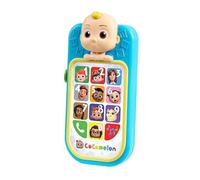CoComelon Just Play - Teléfono de Juguete de Aprendizaje para niños, Luces, Sonidos, música, Letras, números, Colores, Formas y Clima, Juguetes para niños de 18 Meses