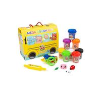 CoComelon Mega Masa Autobús 8 Macetas De Masa Niños Personaje Temático Arte & Artesanía Arcilla Masa Conjunto Juego