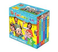 CoComelon Pocket Library: 6 little illustrated board books about JJ, his family and friends - perfect for pre-schoolers!